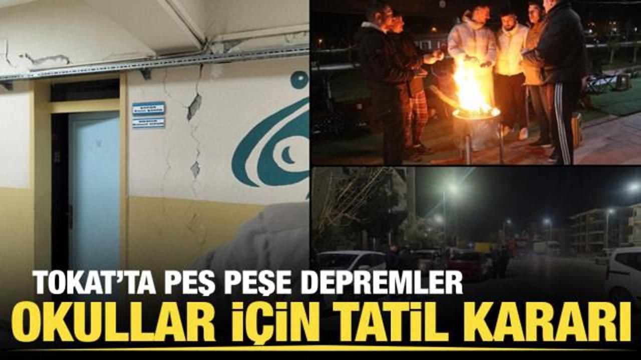 Son dakika: Tokat'tan haber geldi! Yaşanan olay sonrası okullar tatil edildi...