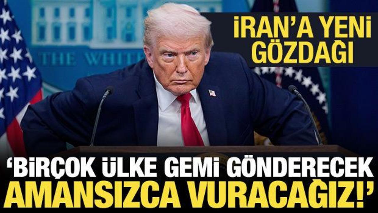 Trump: H&uuml;rm&uuml;z'&uuml; bir şekilde a&ccedil;acağız