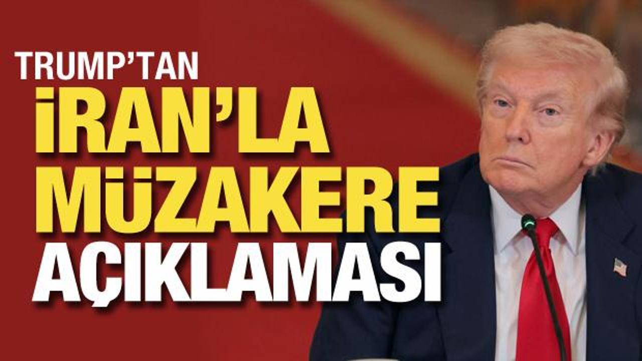 Trump: İran ile g&ouml;r&uuml;şebilirim