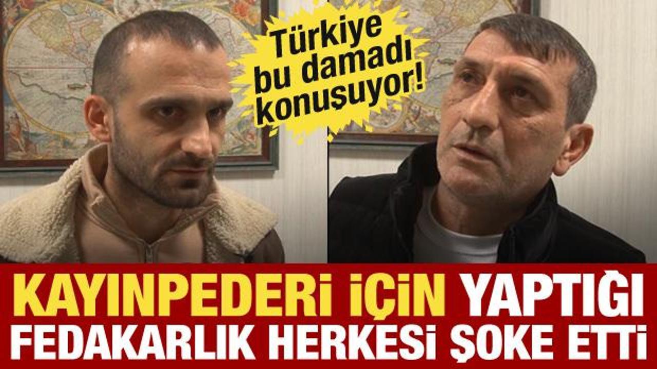 T&uuml;rkiye&rsquo;nin konuştuğu hayırlı damat! Kayınpederi i&ccedil;in bir saniye bile d&uuml;ş&uuml;nmedi...