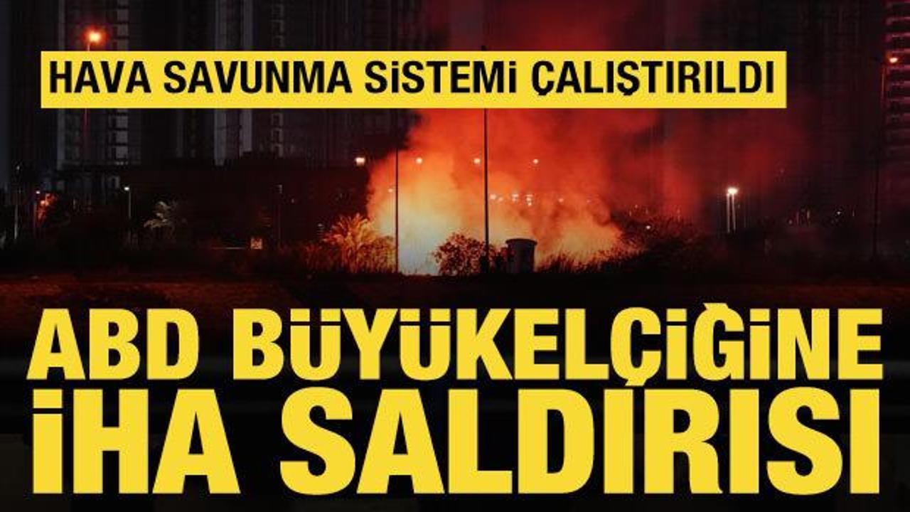 Bağdat'ta ABD b&uuml;y&uuml;kel&ccedil;iliğine İHA saldırısı!