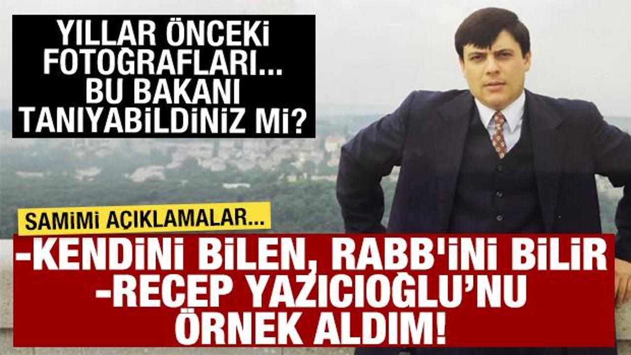Bakan &Ccedil;it&ccedil;i'den samimi a&ccedil;ıklamalar: Yazıcıoğlu'nı &ouml;rnek aldım...