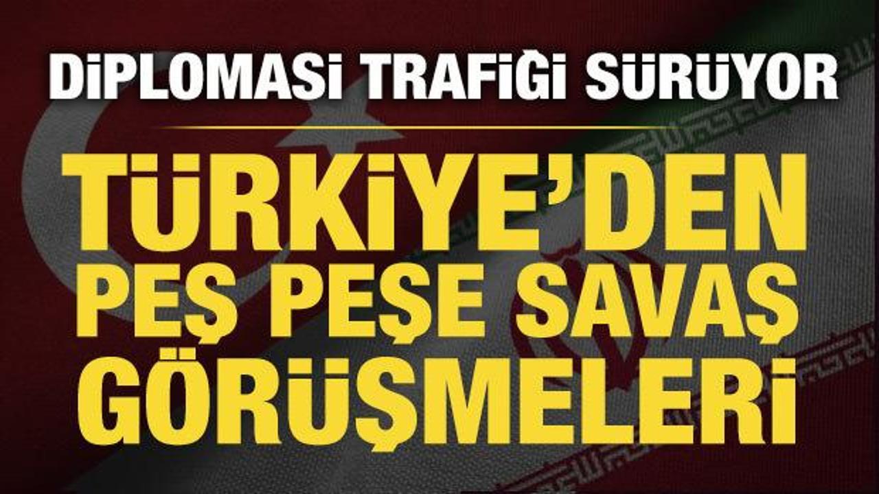 Bakan Fidan'dan peş peşe g&ouml;r&uuml;şmeler