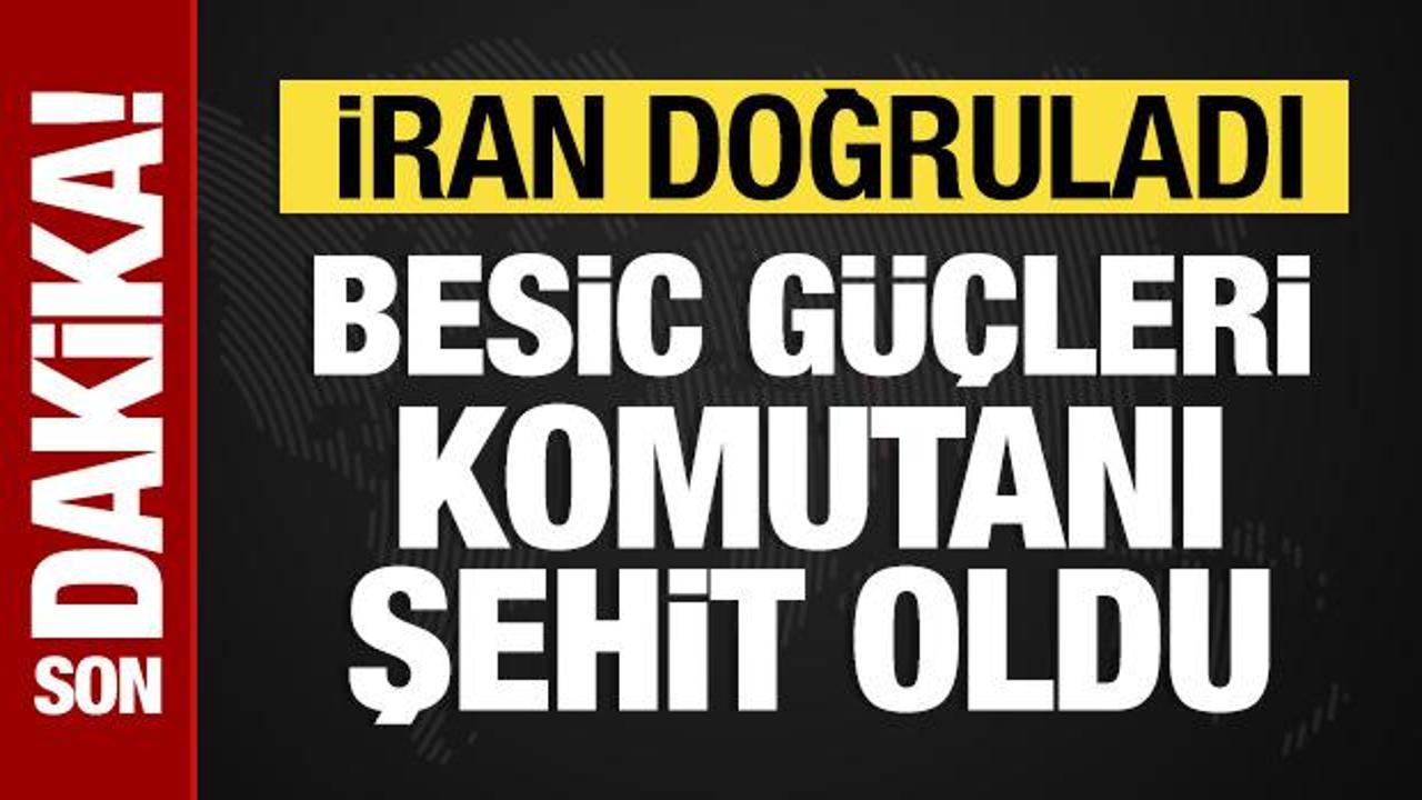 İran doğruladı: Besic G&uuml;&ccedil;leri Komutanı S&uuml;leymani şehit oldu