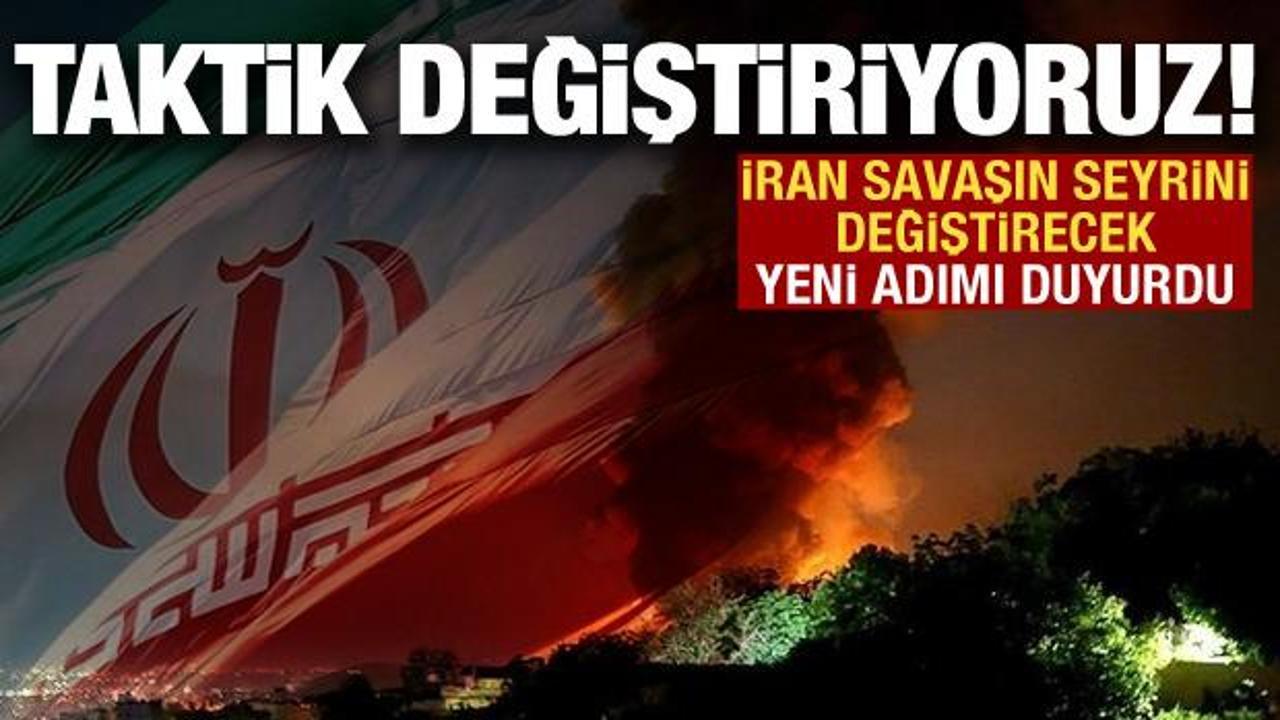 İran duyurdu: Savunmadan saldırıya ge&ccedil;iyoruz!