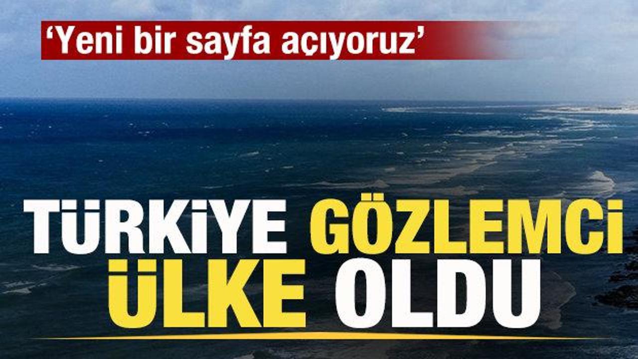 Oy birliğiyle kabul edildi! T&uuml;rkiye g&ouml;zlemci &uuml;lke oldu
