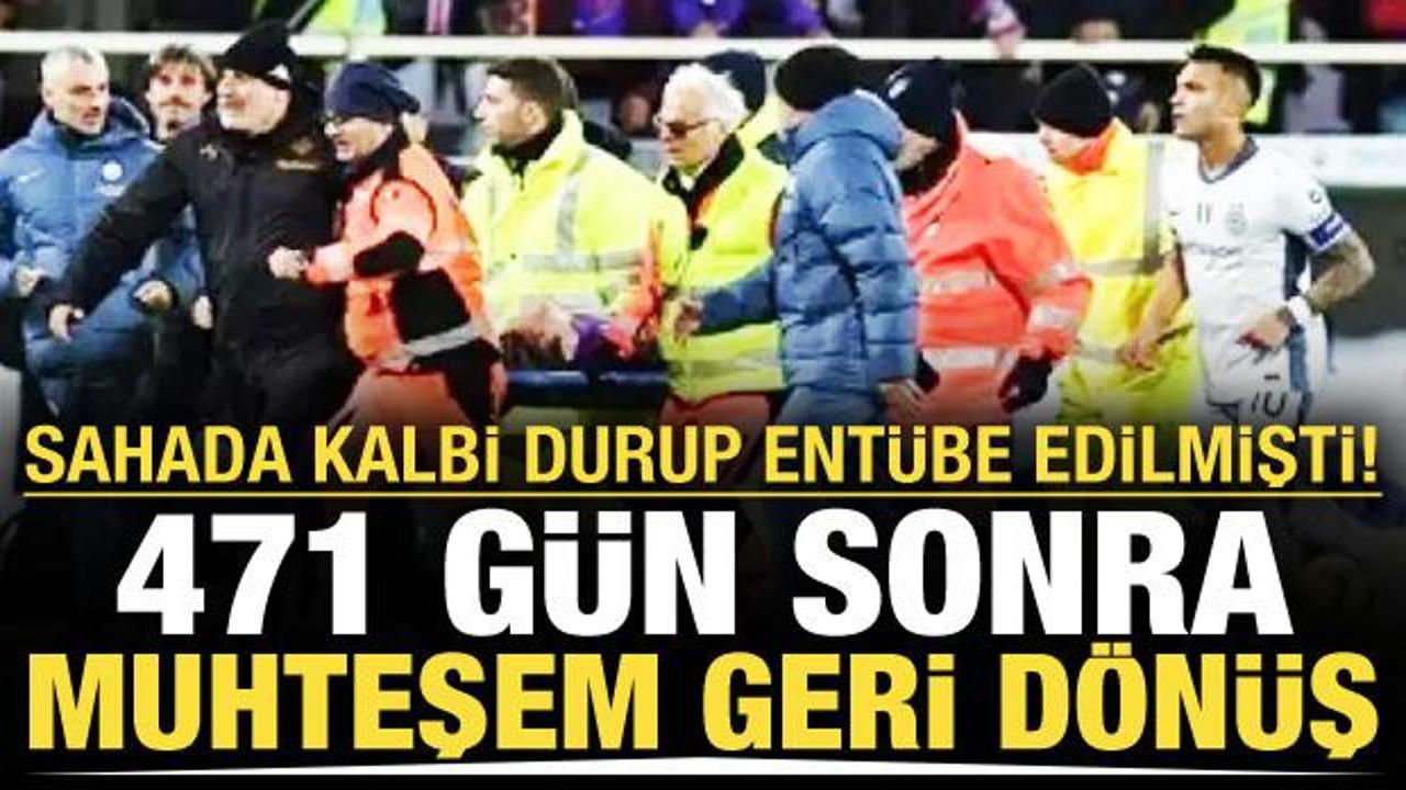 Sahada kalbi durup, ent&uuml;be edilmişti! Yıldız oyuncunun d&ouml;n&uuml;ş&uuml; muhteşem oldu