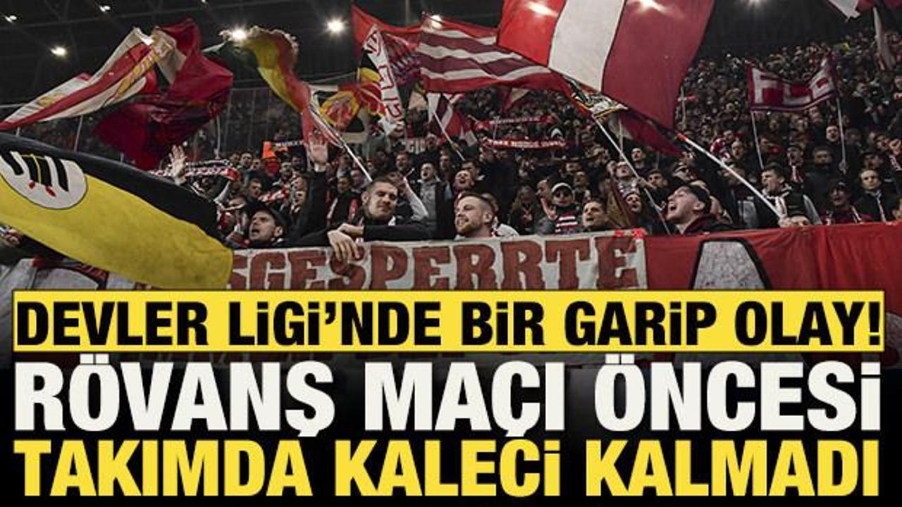 Şampiyonlar Ligi'nde ma&ccedil;a &ccedil;ıkacaklar ama kalecileri yok! Takımın başına gelmeyen kalmadı