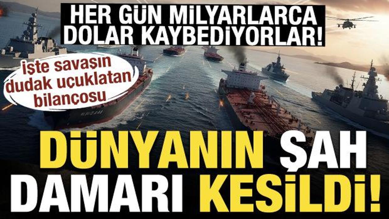 Savaşın faturası ağır oldu: K&ouml;rfez'de g&uuml;nl&uuml;k kayıp milyarlarca dolar