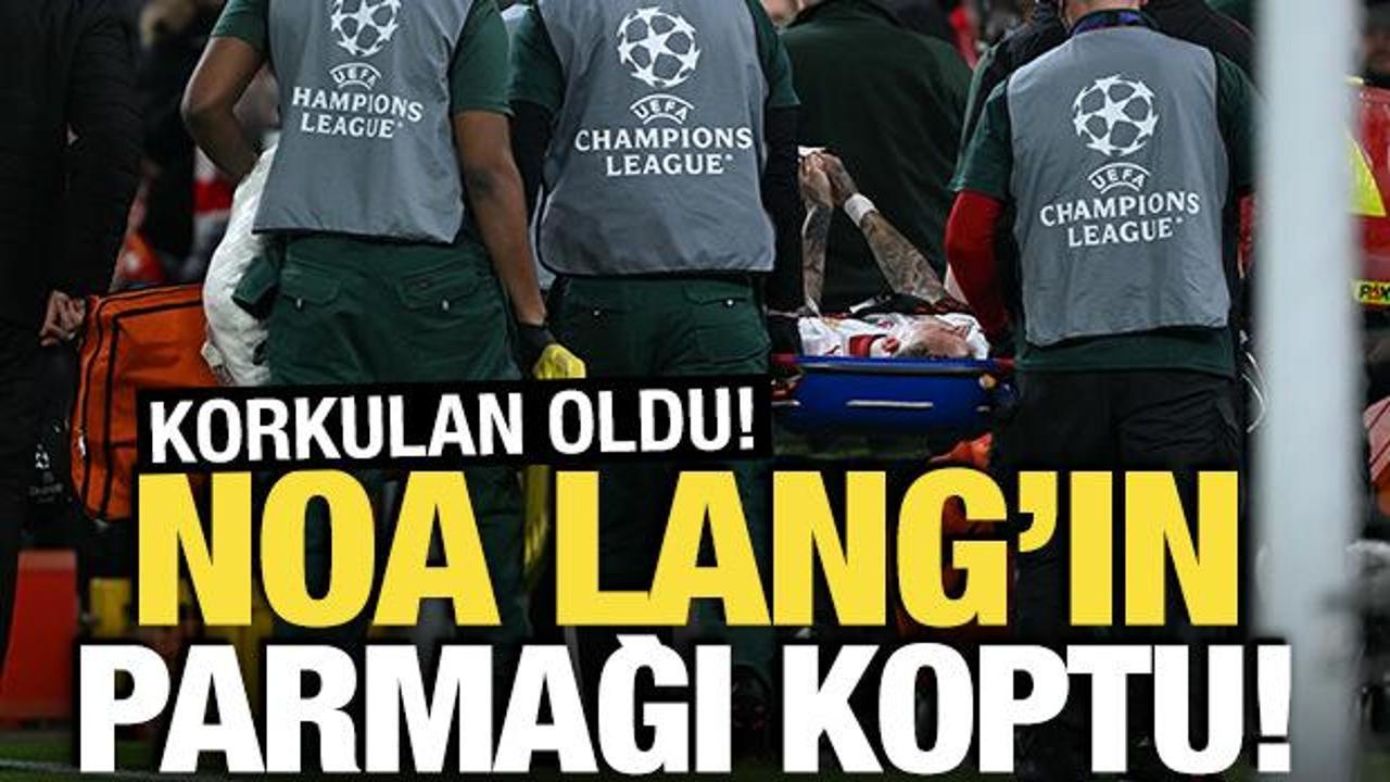 Sedyeyle oyundan alınan Noa Lang i&ccedil;in korkutan haber geldi