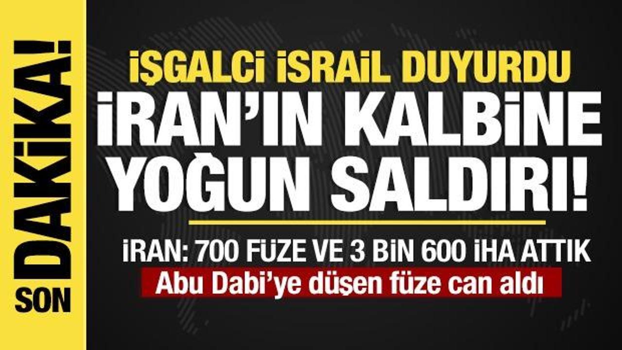 Son dakika...İsrail ordusundan İran&rsquo;a geniş &ccedil;aplı saldırı! 