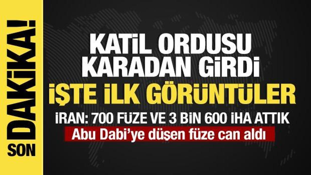 Son dakika...Tel Aviv'den L&uuml;bnan'a kara harekatı! 