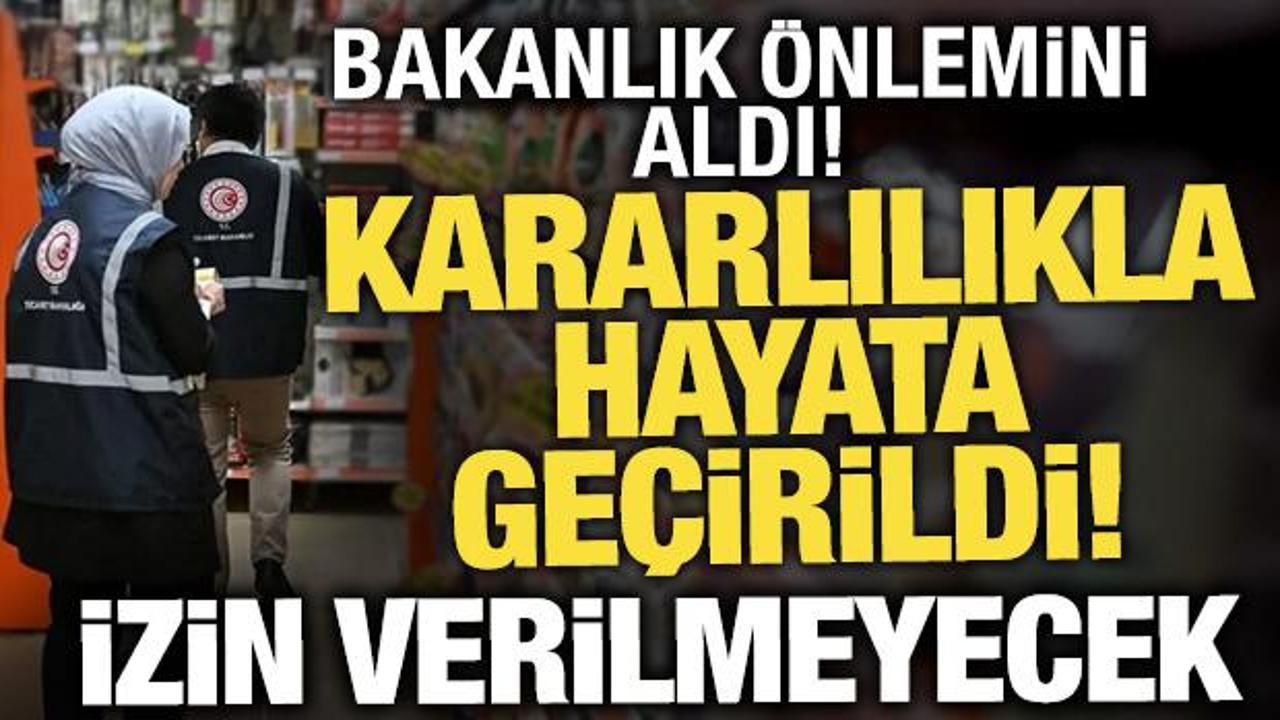 Ticaret Bakanlığı: Spek&uuml;lasyon ve stok&ccedil;uluğa kesinlikle ge&ccedil;it verilmeyecektir