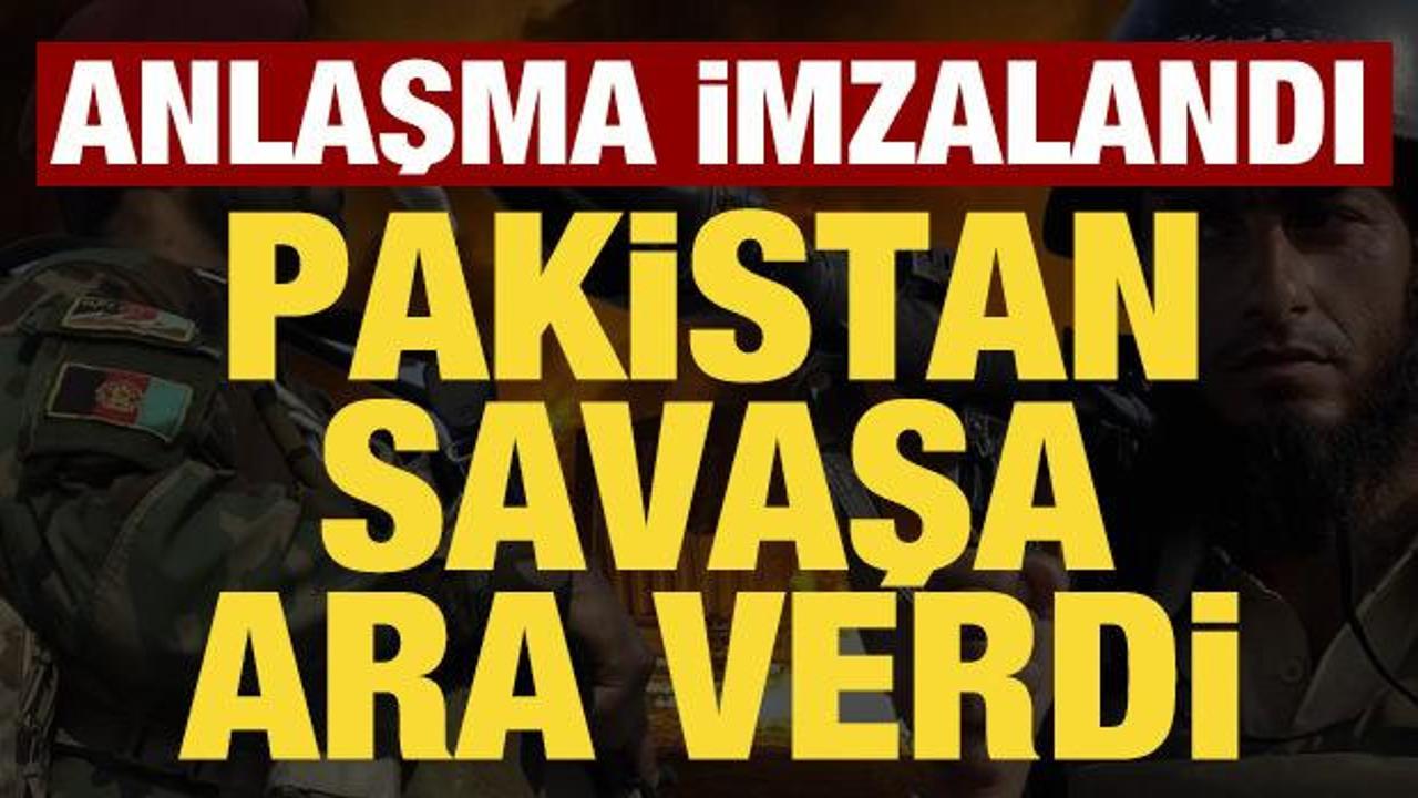 T&uuml;rkiye devreye girdi: Pakistan savaşa ara verdi