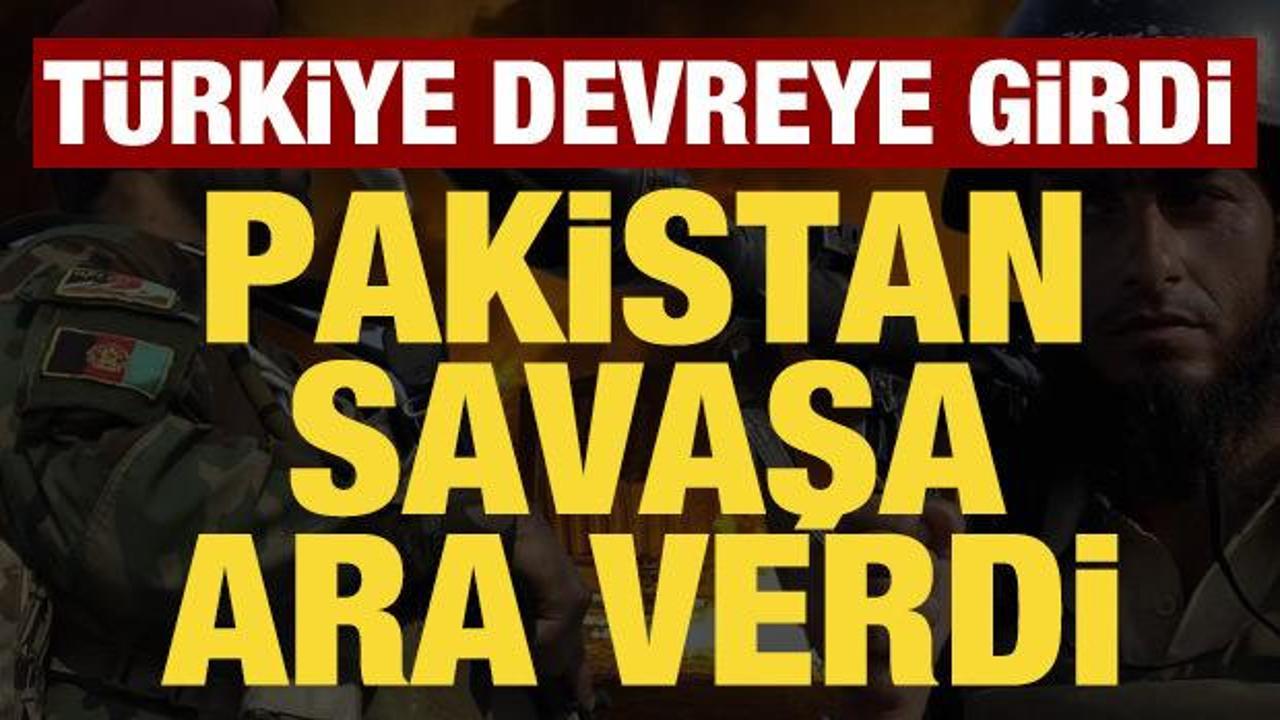 T&uuml;rkiye devreye girdi: Pakistan savaşa ara verdi