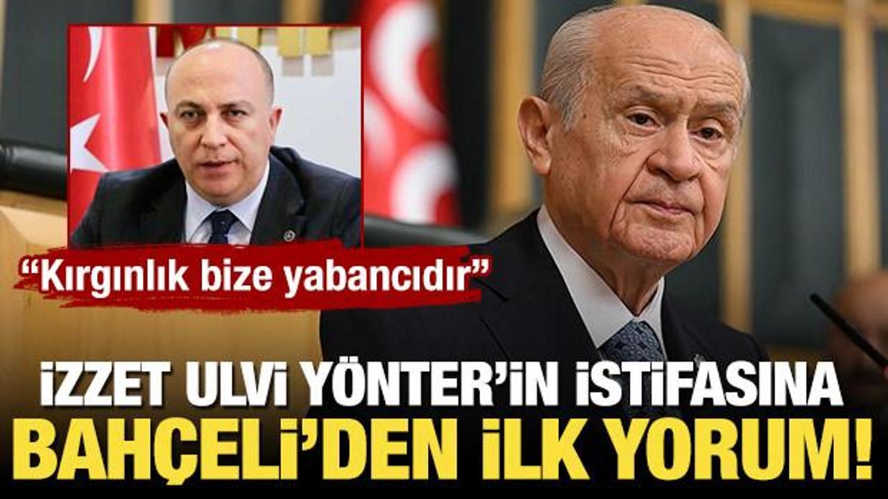 Bah&ccedil;eli'den İzzet Ulvi Y&ouml;nter'in istifasına ilişkin a&ccedil;ıklama! 'Kırgınlık bize yabancıdır'