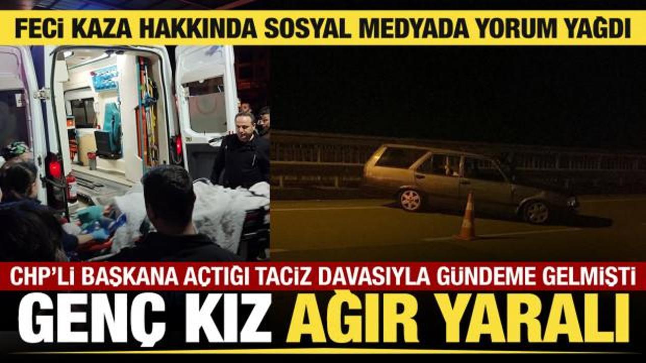 CHP'li Başkan Hasbi Dede'ye a&ccedil;tığı taciz davasıyla g&uuml;ndeme gelmişti: Gen&ccedil; kız ağır yaralı