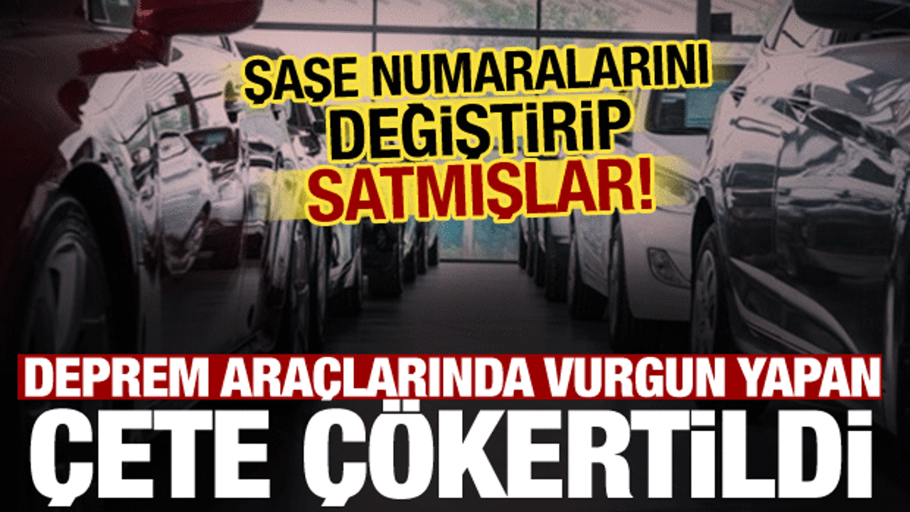 Deprem ara&ccedil;larını piyasaya s&uuml;ren şebekeye darbe! 10 ilde operasyon d&uuml;zenlendi