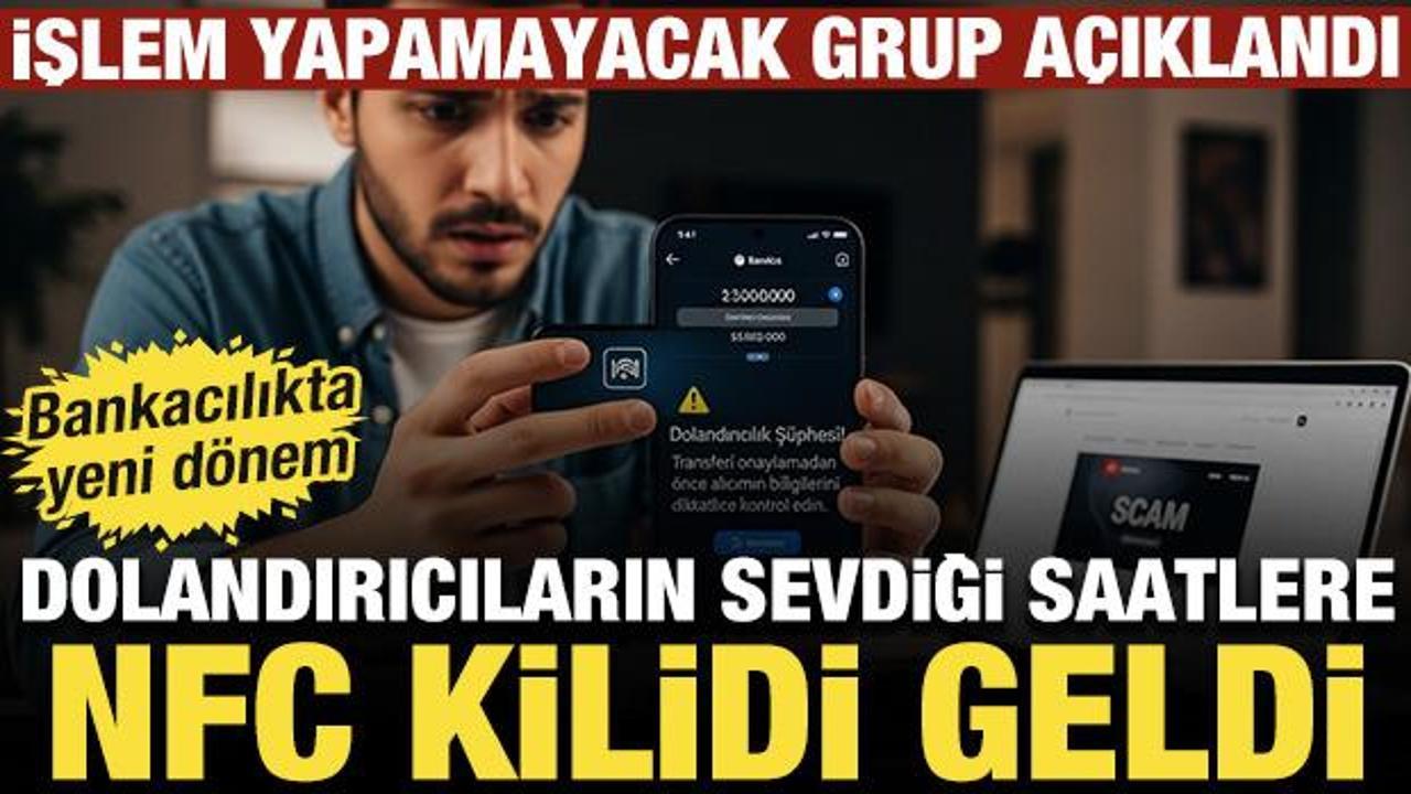 Dijital dolandırıcılığa karşı bankacılıkta yeni d&ouml;nem: NFC kilidi geldi
