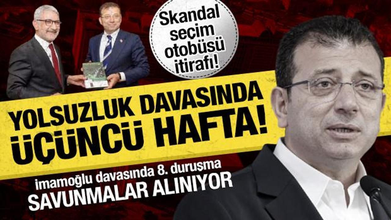 İBB davasında 8. duruşma: &Ccedil;apraz sorgu yapıldı! Eşi i&ccedil;in belediyeden otob&uuml;s m&uuml; istedi?