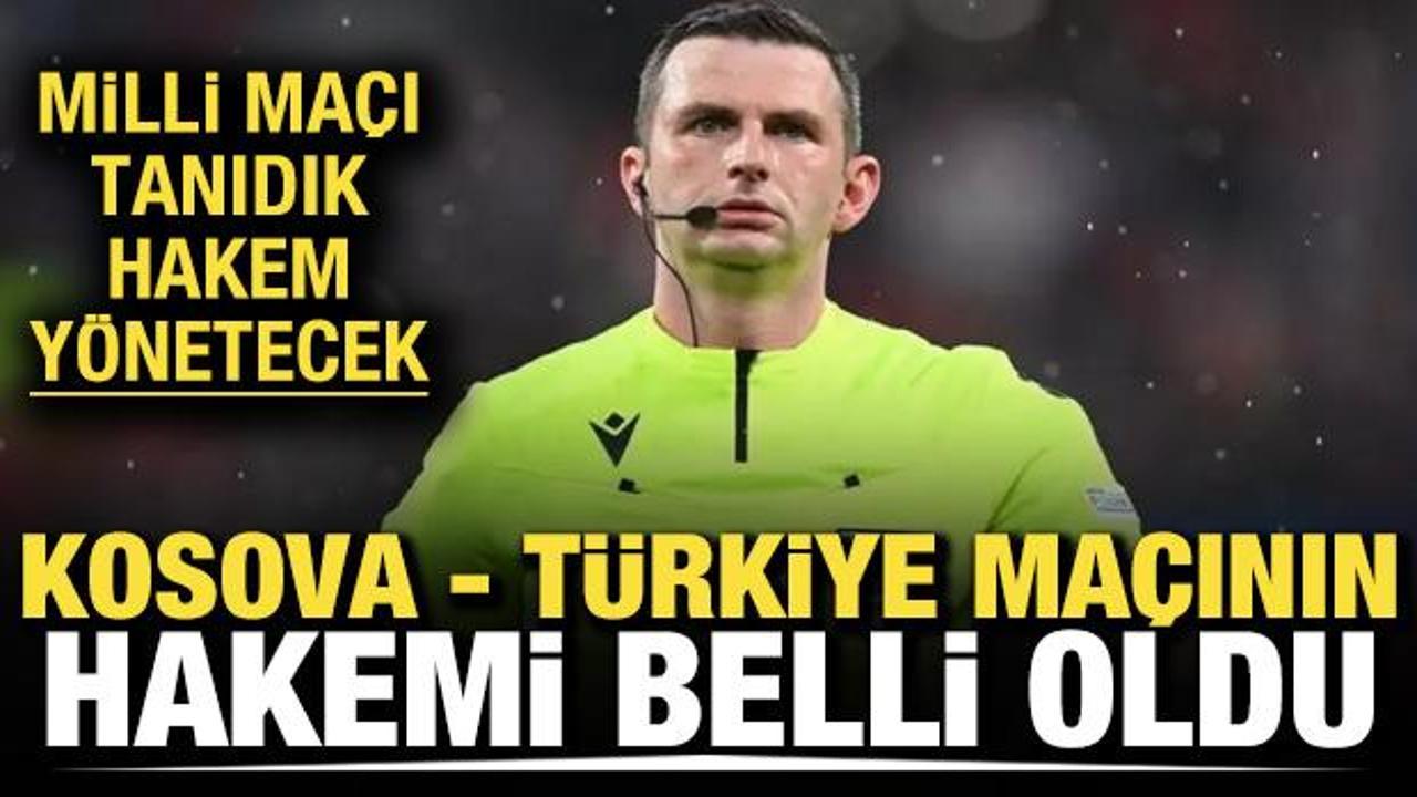 Kosova - T&uuml;rkiye ma&ccedil;ının hakemi belli oldu
