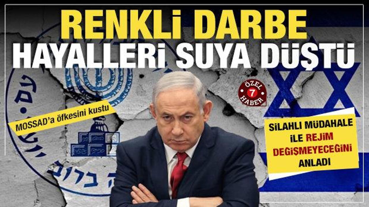 Netanyahu MOSSAD&rsquo;a kızdı! Saldırılarla olmayacak: &ldquo;Havadan darbe yapamazsınız&rdquo;