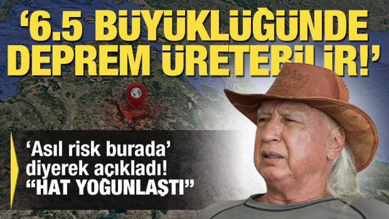 Şener &Uuml;ş&uuml;mezsoy 'Asıl risk burada' diyerek a&ccedil;ıkladı: 6.5 b&uuml;y&uuml;kl&uuml;ğ&uuml;nde deprem &uuml;retebilir!