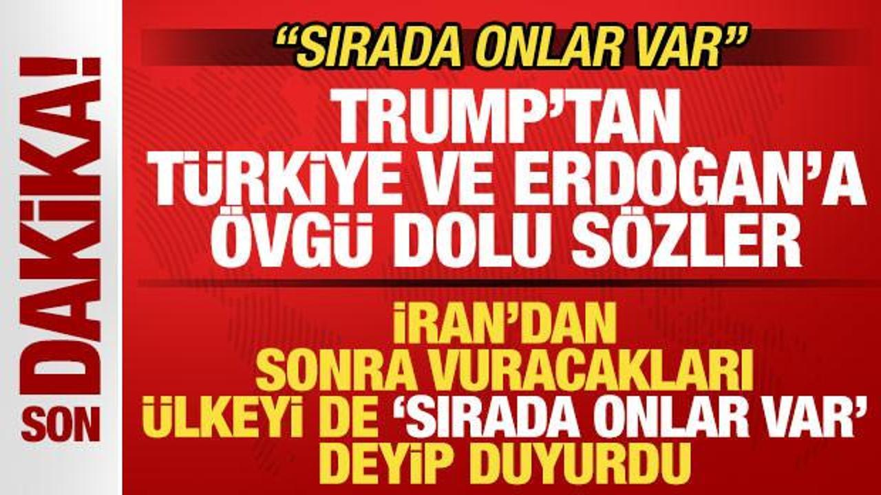 Trump’tan Türkiye ve Erdoğan açıklaması! İran’dan sonra vuracakları ülkeyi de açıkladı