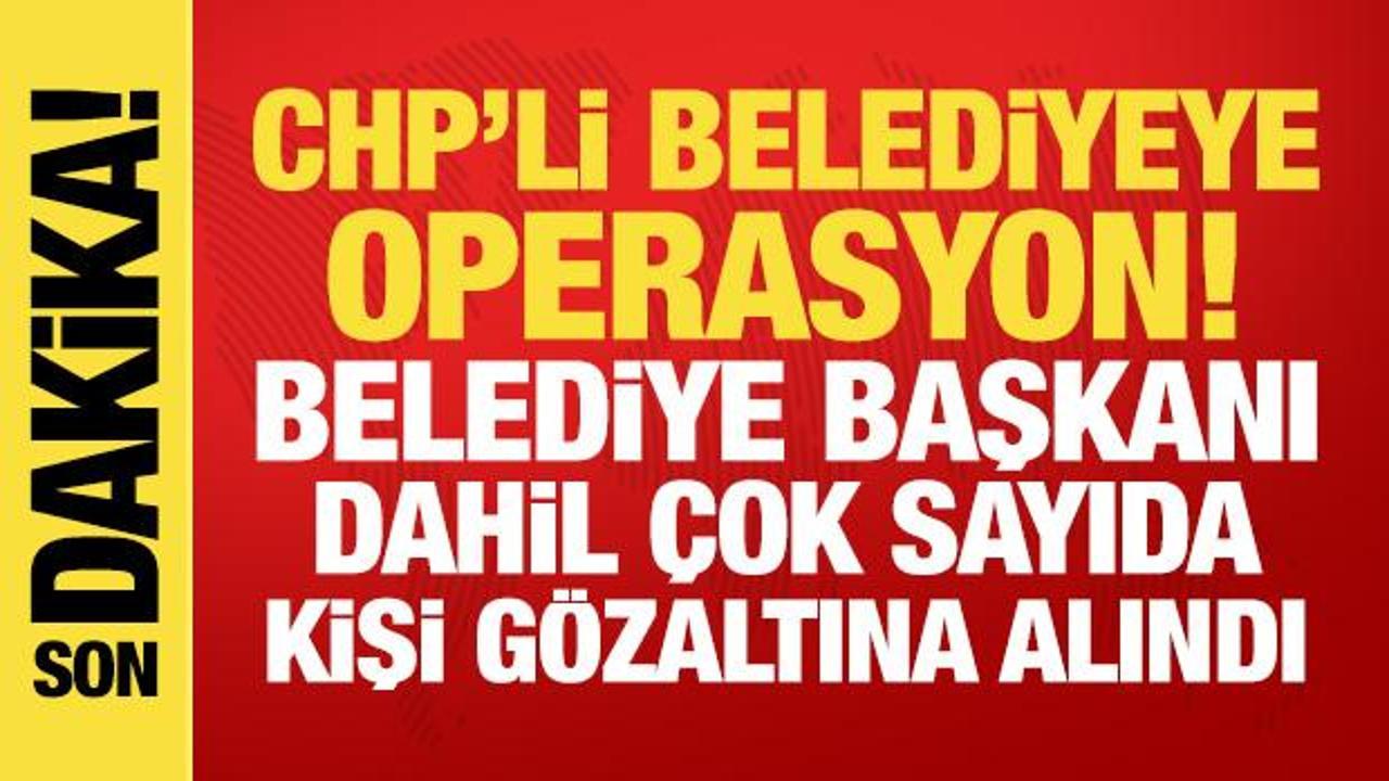 Uşak Belediyesi’ne operasyon! Başkan dahil 11 gözaltı Uşak Belediyesi’ne operasyon! Başkan dahil 11 gözaltı