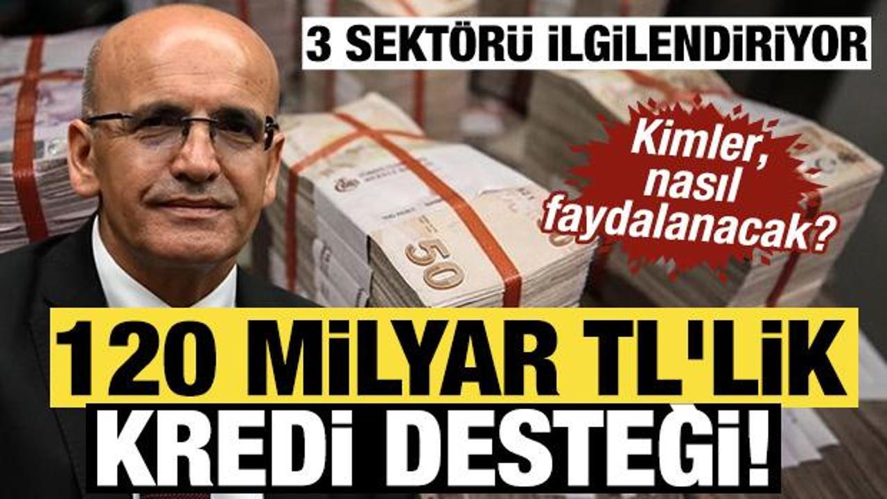 3 sekt&ouml;re tarihi destek! 120 milyar TL'lik taze kan! Kimler, nasıl faydalanacak?