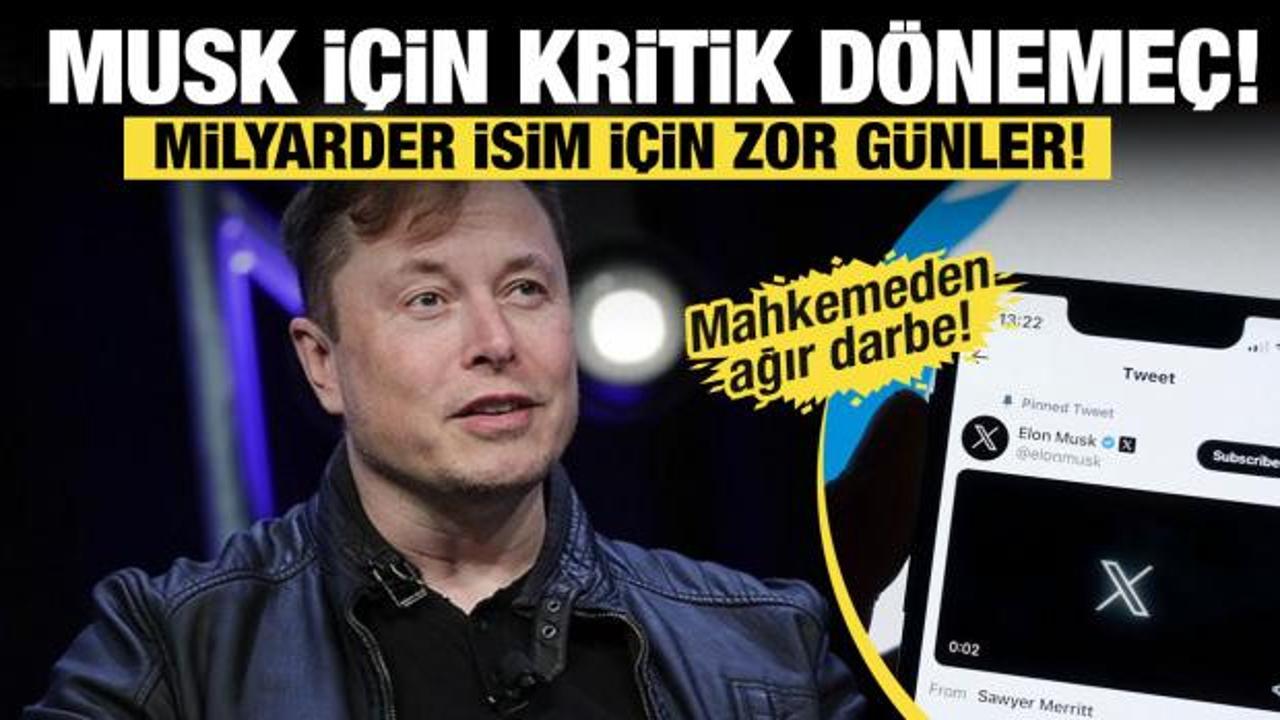 Elon Musk'a dava şoku: 200 milyon dolarlık haksız kazan&ccedil;!