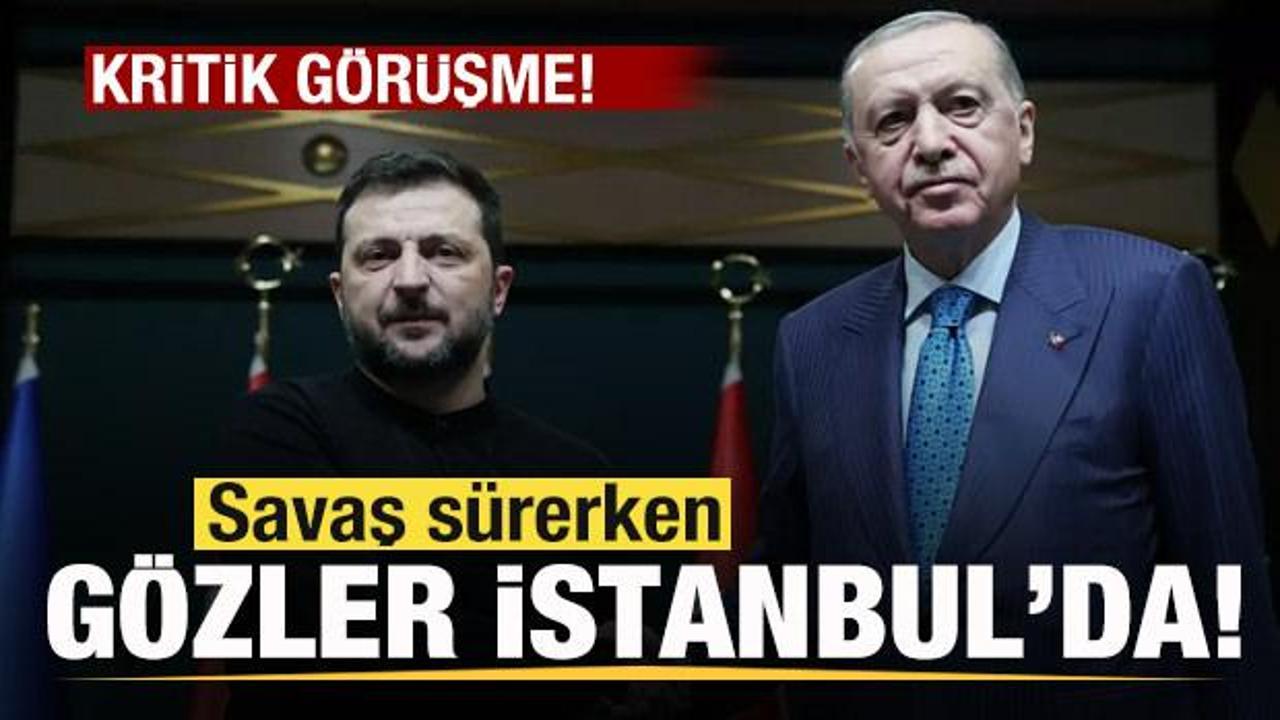 G&ouml;zler İstanbul'a &ccedil;evrildi! Başkan Erdoğan'la kritik g&ouml;r&uuml;şme!