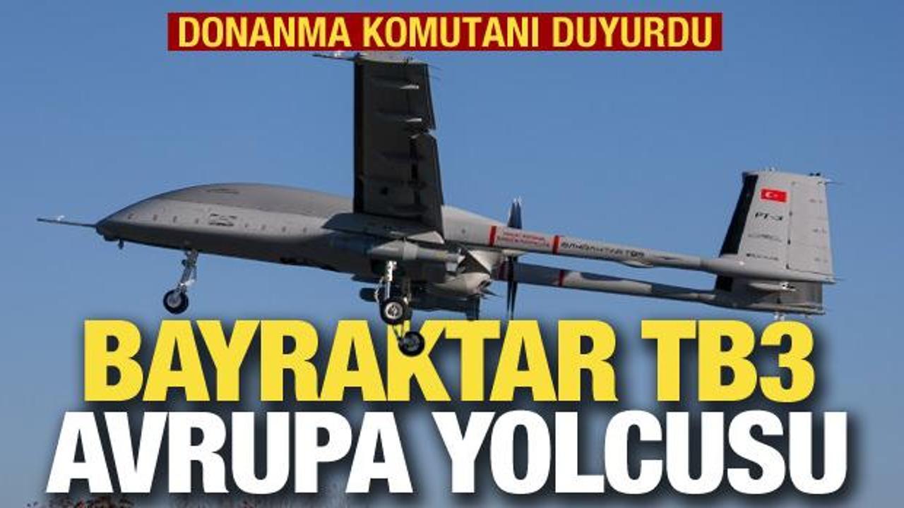 İtalyan donanması Bayraktar TB3 satın alacak