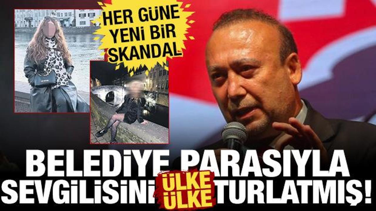 &Ouml;zkan Yalım belediye parasıyla sevgilisini &uuml;lke &uuml;lke gezdirmiş! Her g&uuml;ne yeni bir skandal