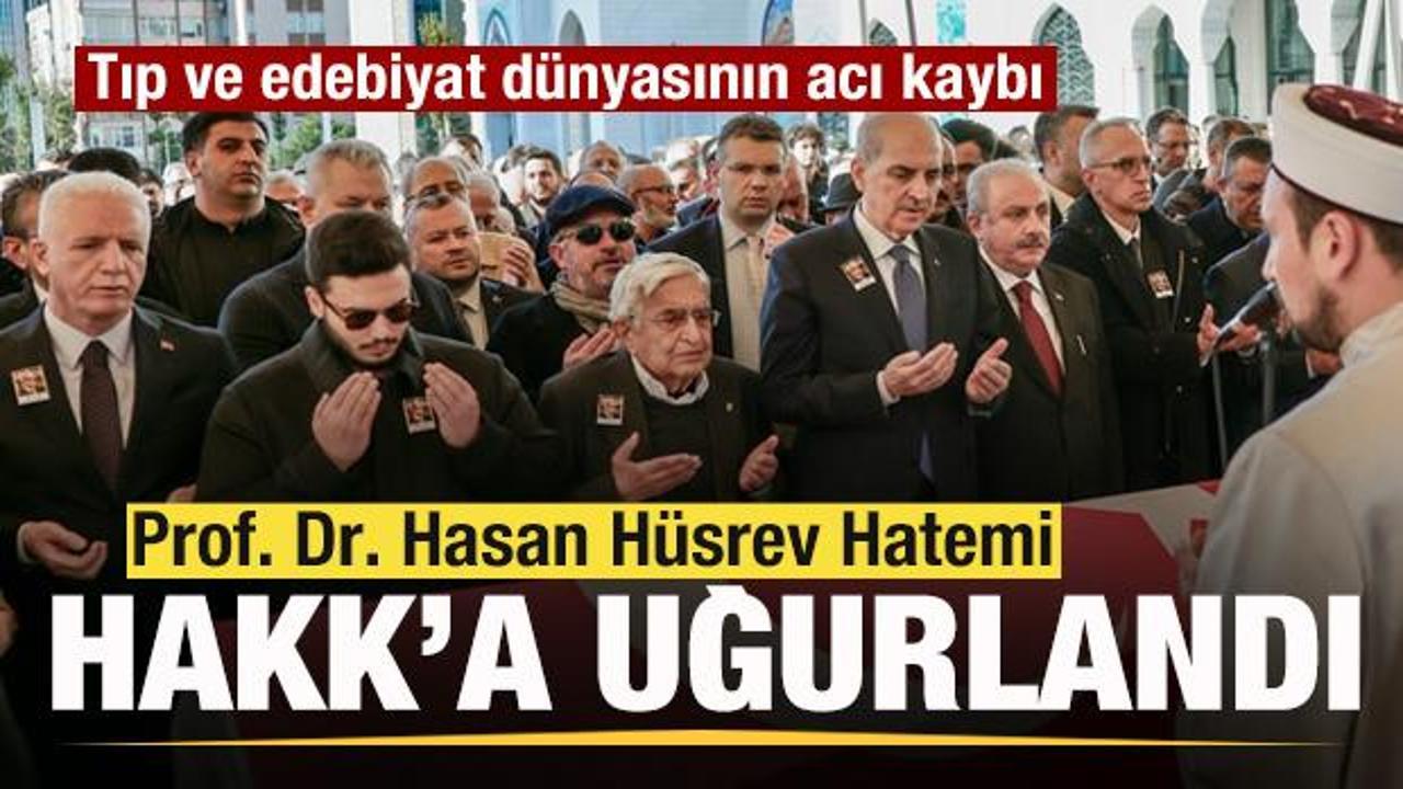 Prof. Dr. Hasan H&uuml;srev Hatemi, son yolculuğuna uğurlandı
