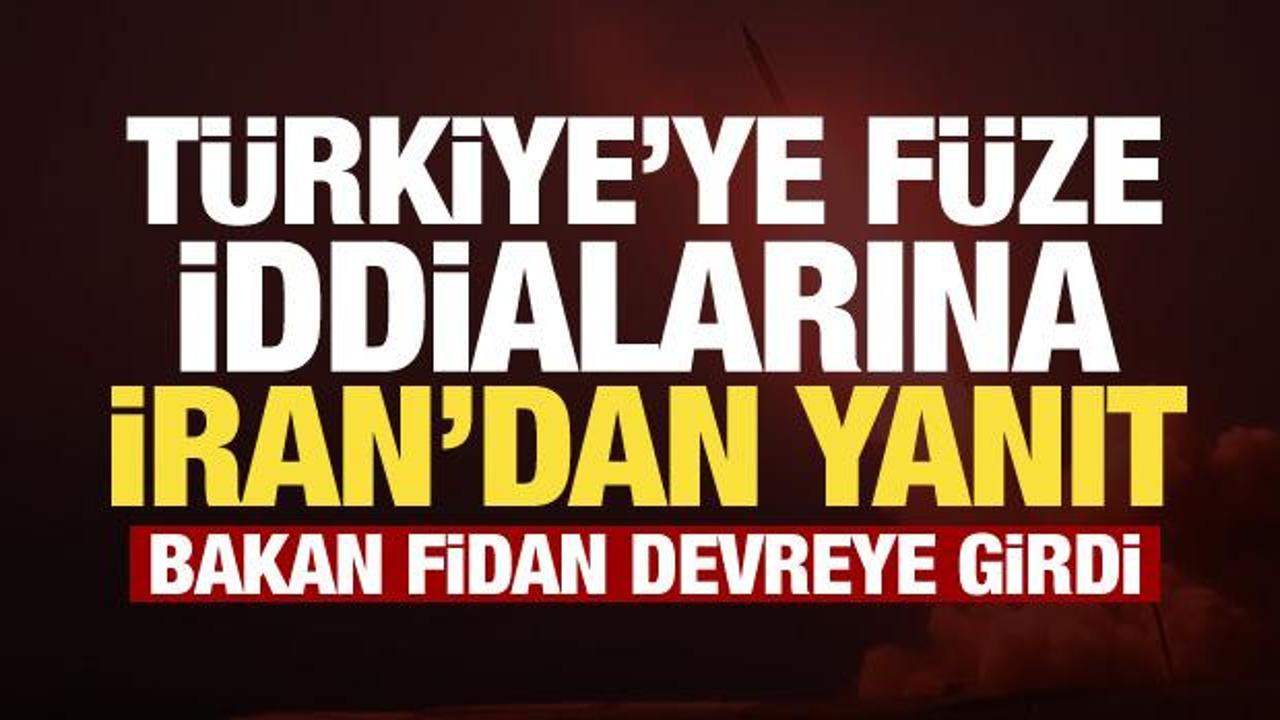 Son dakika: İran&rsquo;dan T&uuml;rkiye&rsquo;ye f&uuml;ze iddialarına net yanıt!