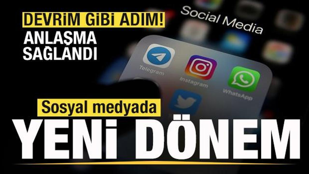 Sosyal medyada yeni d&ouml;nem! Devrim niteliğinde adım! Anlaşma sağlandı