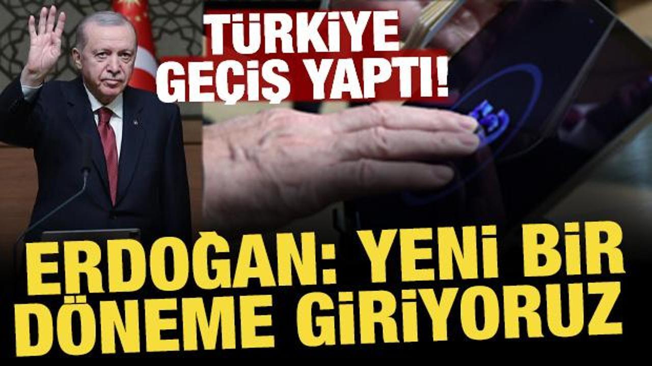 T&uuml;rkiye 5G'ye ge&ccedil;ti! Başkan Erdoğan: Yeni bir d&ouml;neme giriyoruz