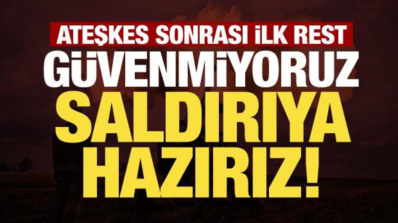Ateşkes sonrası İran'dan sert mesaj: G&uuml;venmiyoruz, karşılık vereceğiz