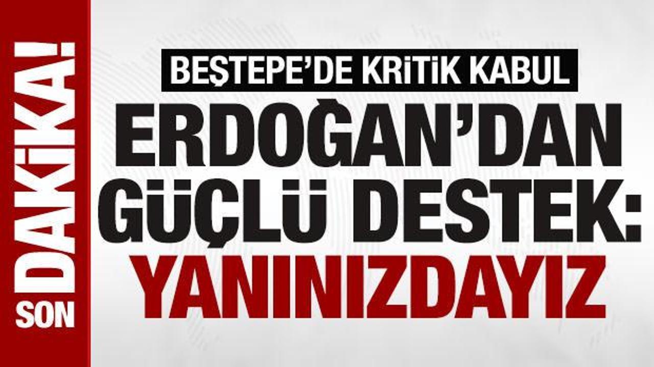 Cumhurbaşkanı Erdoğan'dan polis teşkilatına g&uuml;&ccedil;l&uuml; destek: 'Yanınızdayız'
