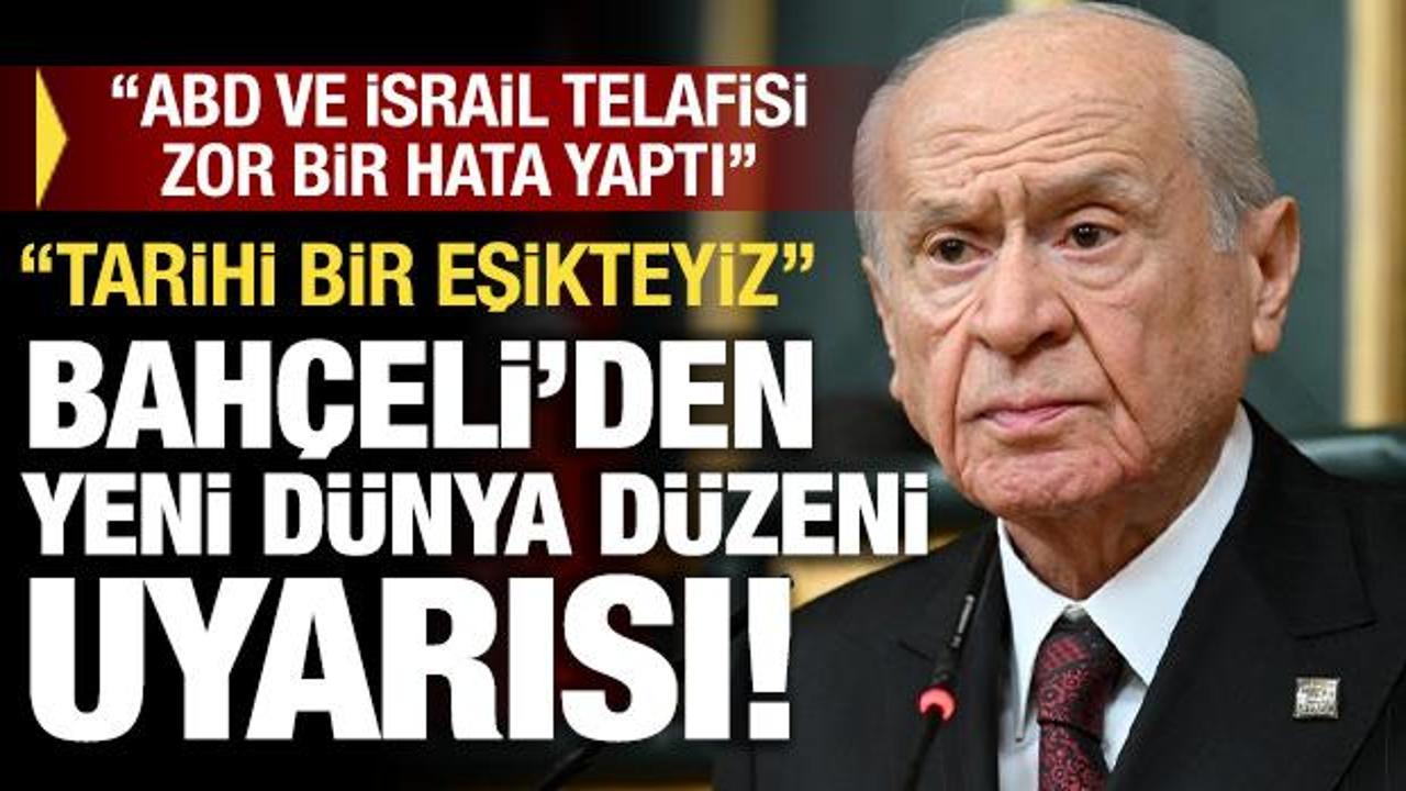 Devlet Bah&ccedil;eli: Trump y&ouml;netimi ger&ccedil;ekle y&uuml;zleşecek!