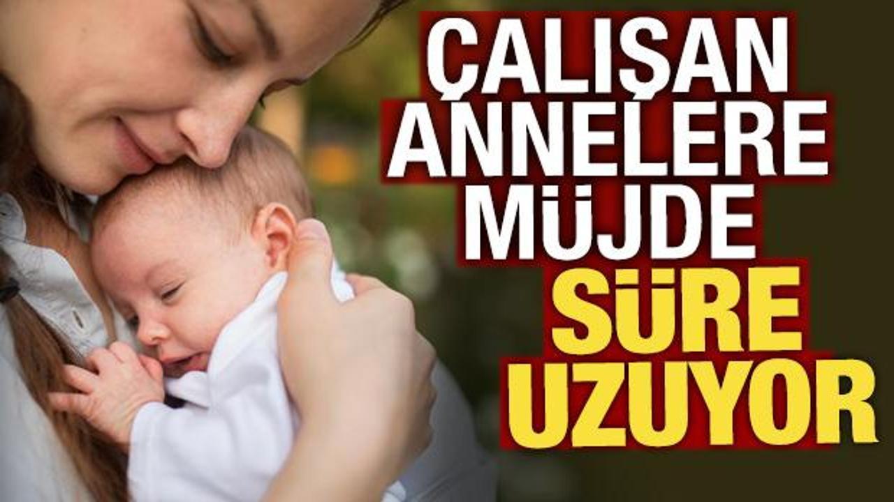 Doğum izni 24 haftaya &ccedil;ıkıyor