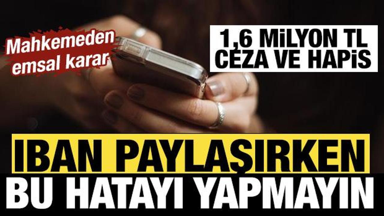 IBAN paylaşanlar dikkat!  A&ccedil;ıklamaya "hayvan bedeli" yazdırdı! Şeytani planı yargı bozdu