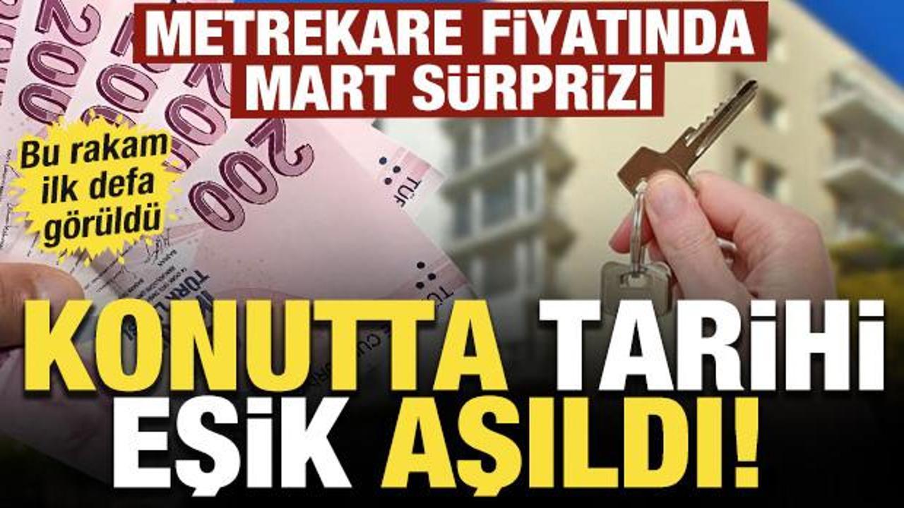 Konut fiyatlarında tarihi eşik aşıl dı! 100 metrekare evin fiyatı artık 4 milyon TL!