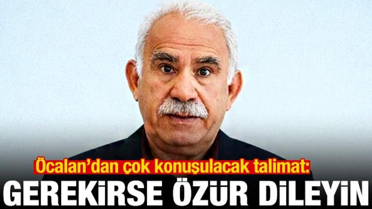 &Ouml;calan'dan DEM Parti'ye Demirtaş talimatı: Gerekirse &ouml;z&uuml;r dileyin