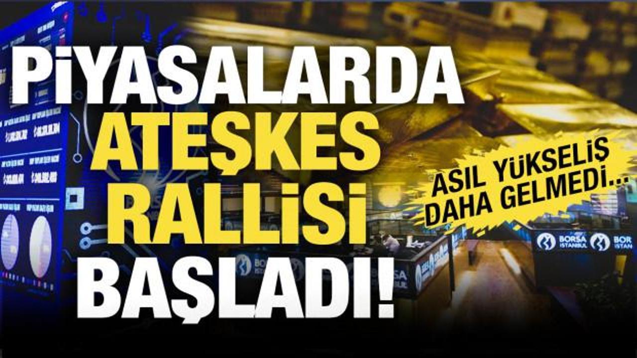 Piyasalarda ateşkes rallisi başladı! Altın fiyatlarına T&uuml;rkiye etkisi 