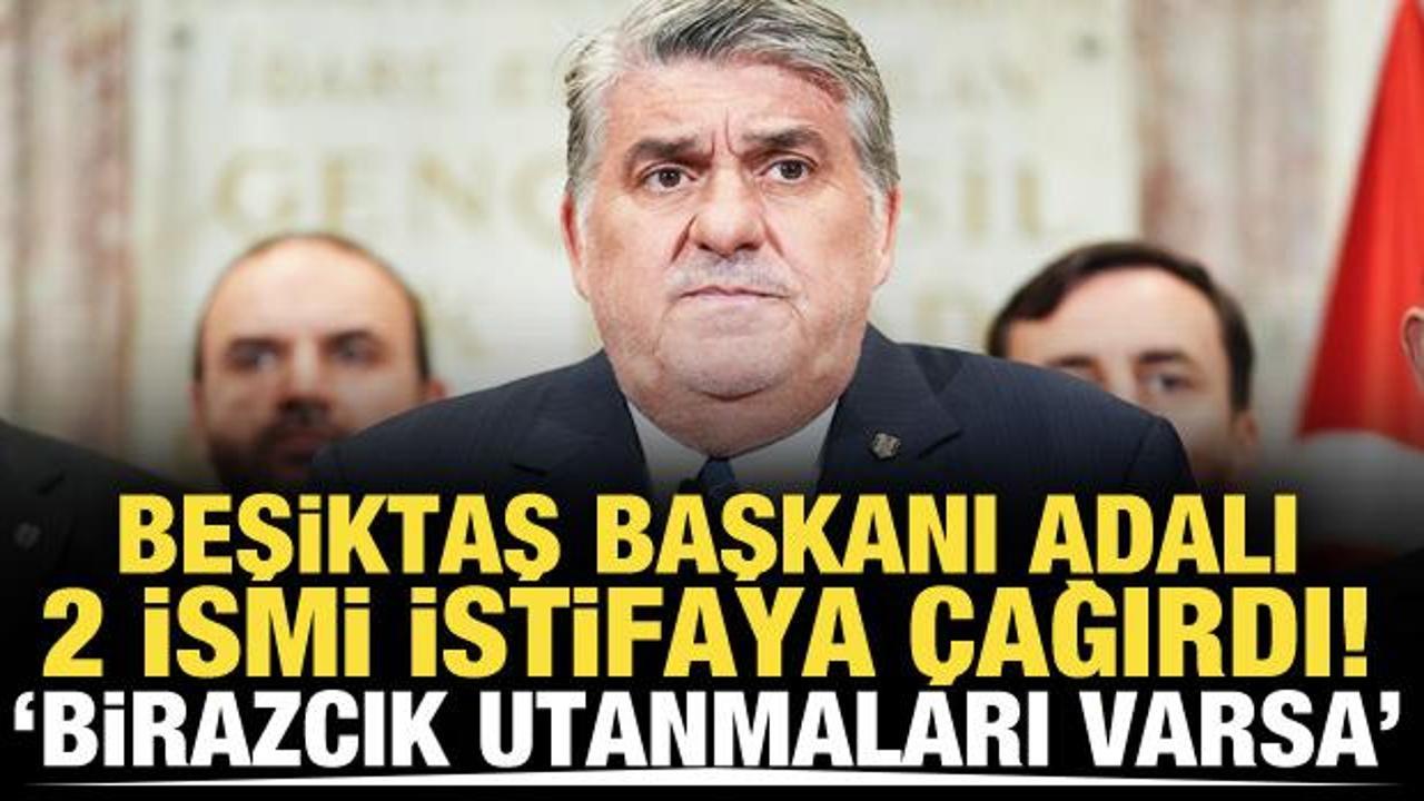 Serdal Adalı'dan derbi sonrası 2 isme istifa &ccedil;ağrısı! 'Utanmaları varsa bu akşam...'
