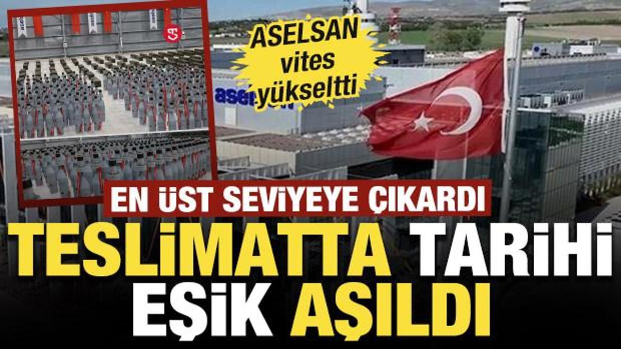 Tarihi sevkiyat ger&ccedil;ekleşti: ASELSAN savunmada dengeleri alt &uuml;st etti