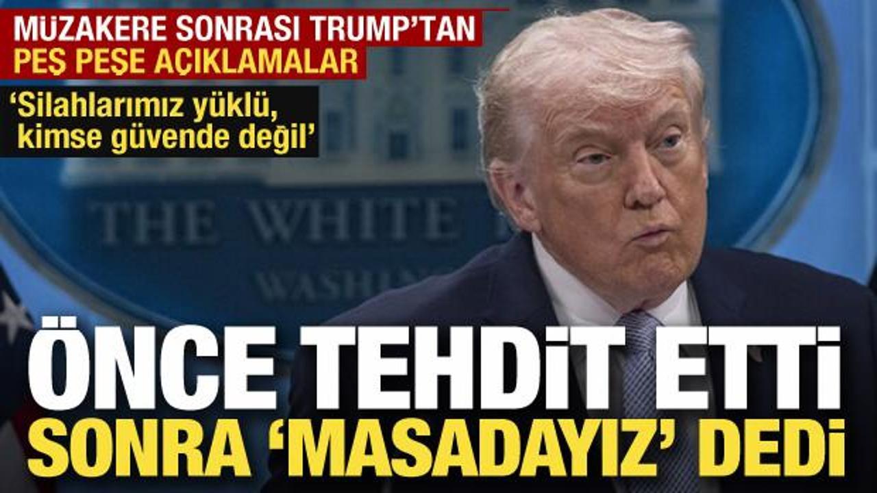 Trump'tan H&uuml;rm&uuml;z kararı: Blokaj s&uuml;reci başlıyor
