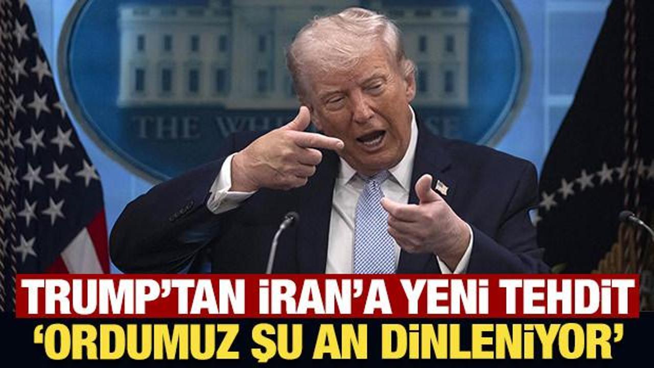 Trump'tan İran'a yeni tehdit: Uymayan bedelini &ouml;der